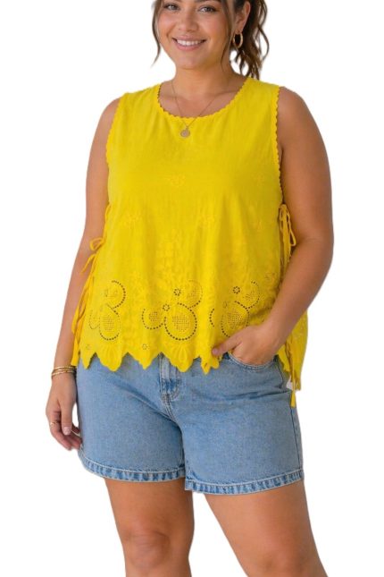 Plus Tie Side Top