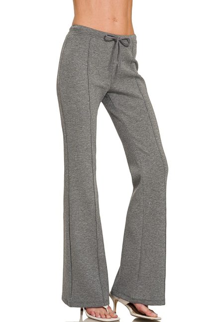 Scuba Stretch Pintuck Pants