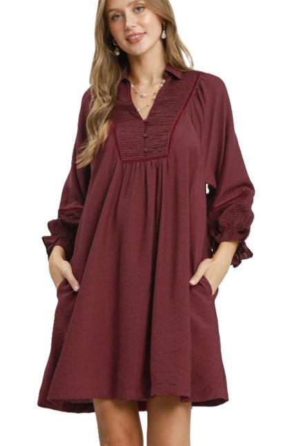 Botanical Print Dress