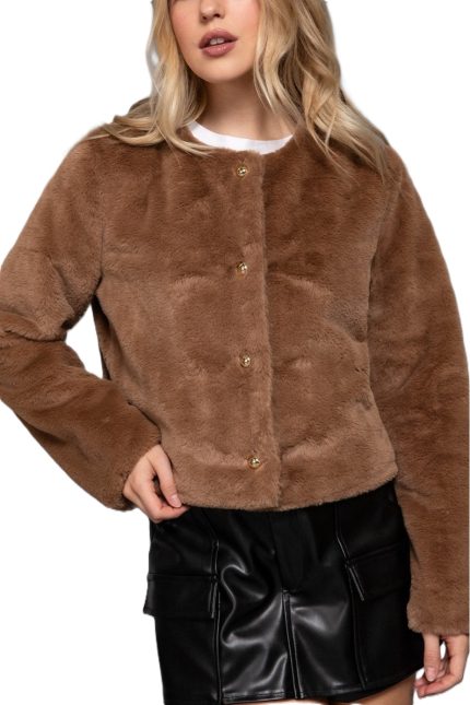 Faux Fur Blazer