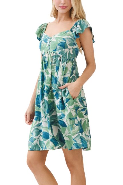 Sweetheart Neck Mini Dress