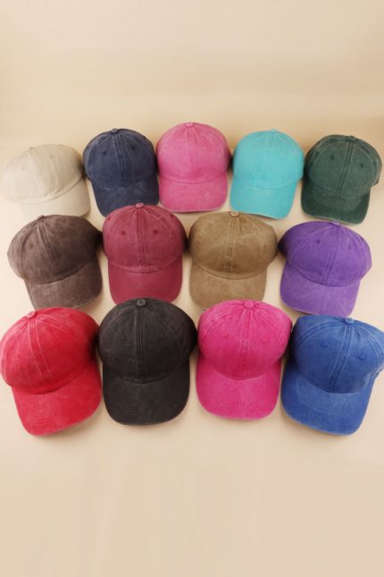 Vintage Washed Baseball Cap