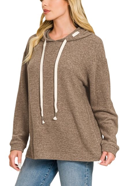 Soft Brushed Hacci Hoodie
