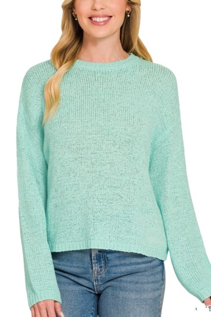 Light Weight Round Neck Sweater