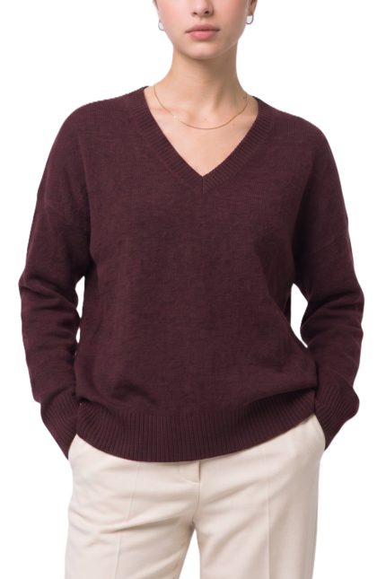 Oversized V Neckline Sweater