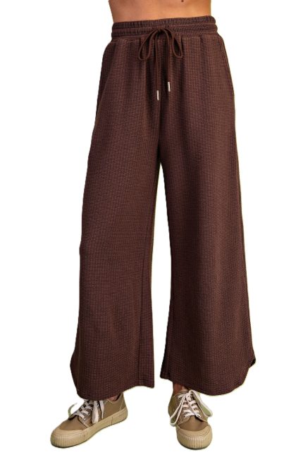 Textured Knit Pants