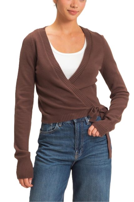 Wrap Knit Cardigan