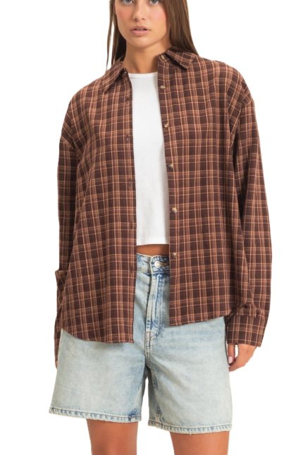 Plaid Oversized Shirt