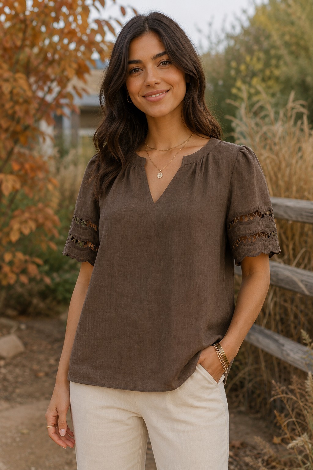 brown