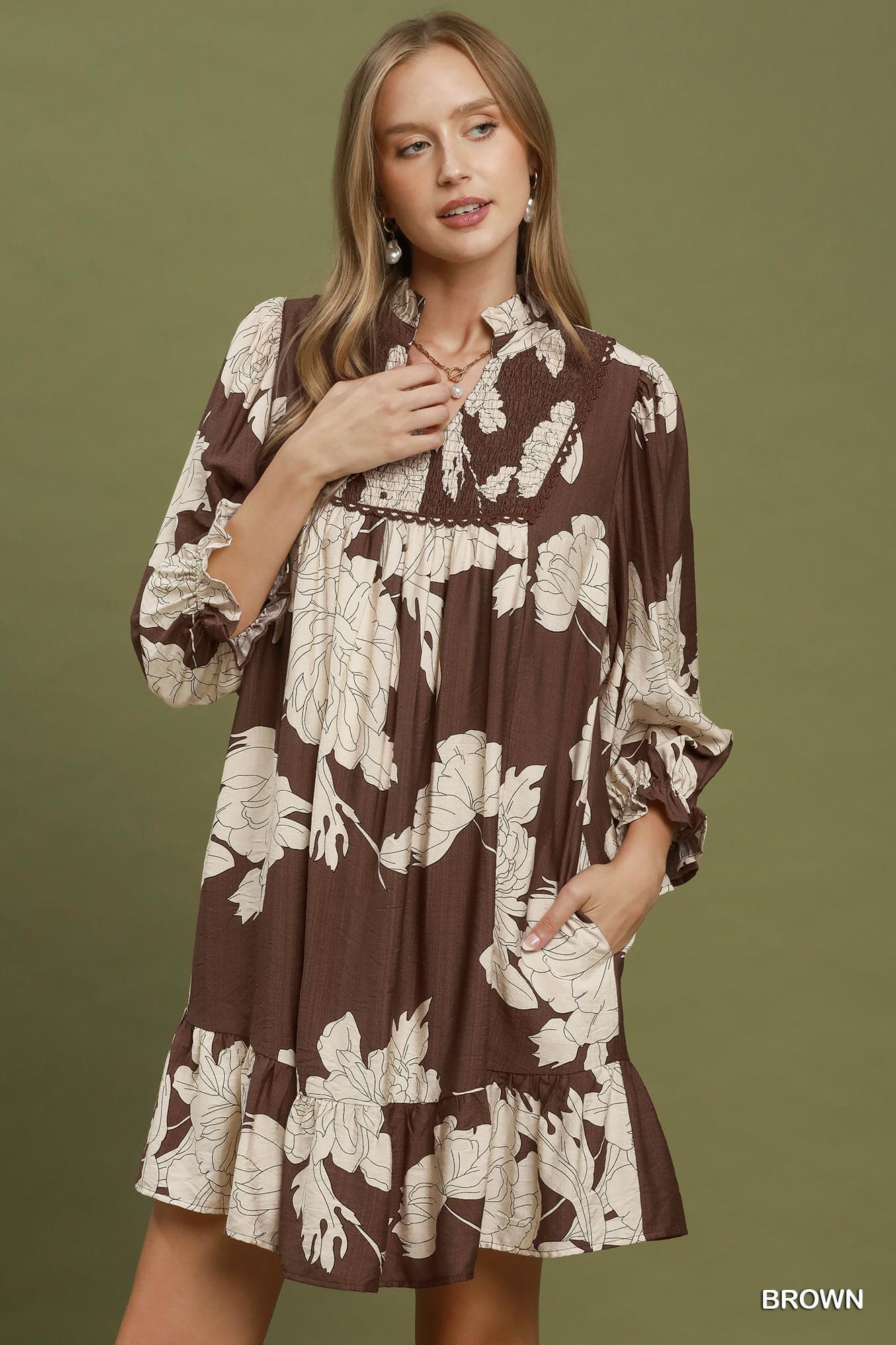 brown