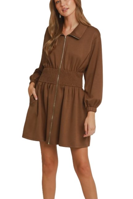 Front Zip Dress
