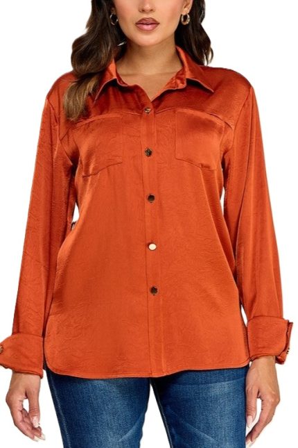 Long Sleeve Button Down Top