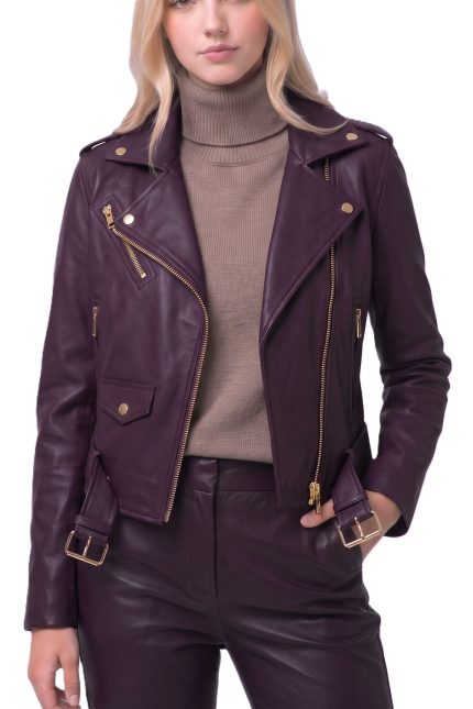 Fitted Leather Jacket
