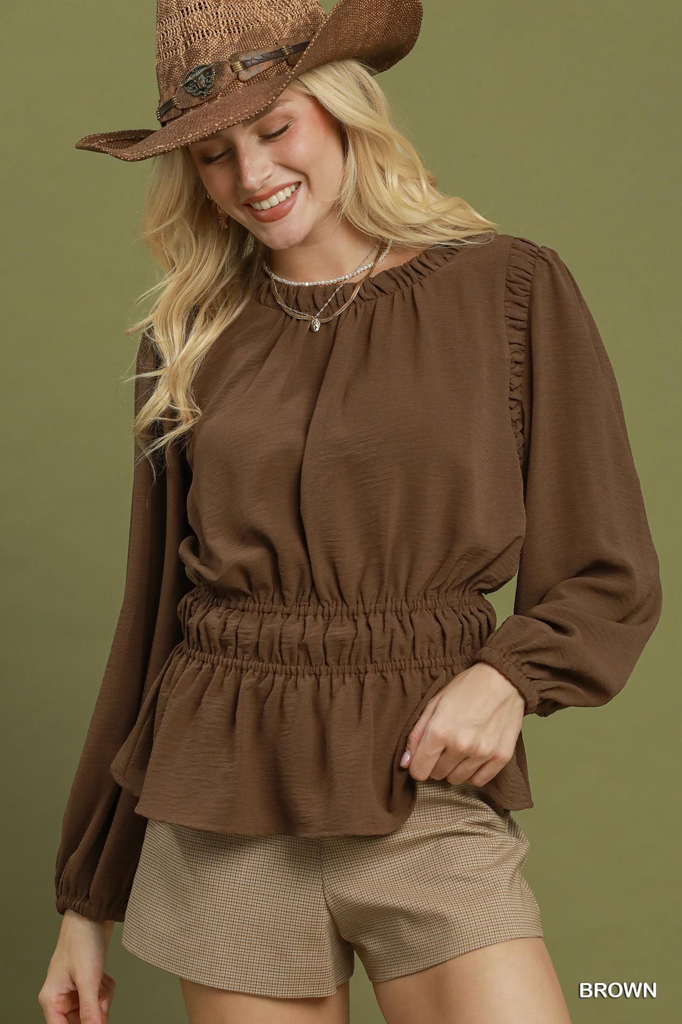 brown