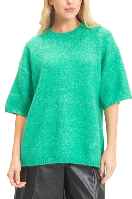Oversized Drop Shoulder Sweater