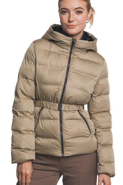 Belted Puffer Jacket