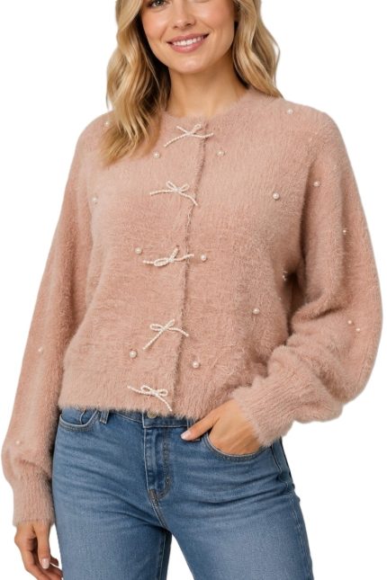 Pearls Cardigan