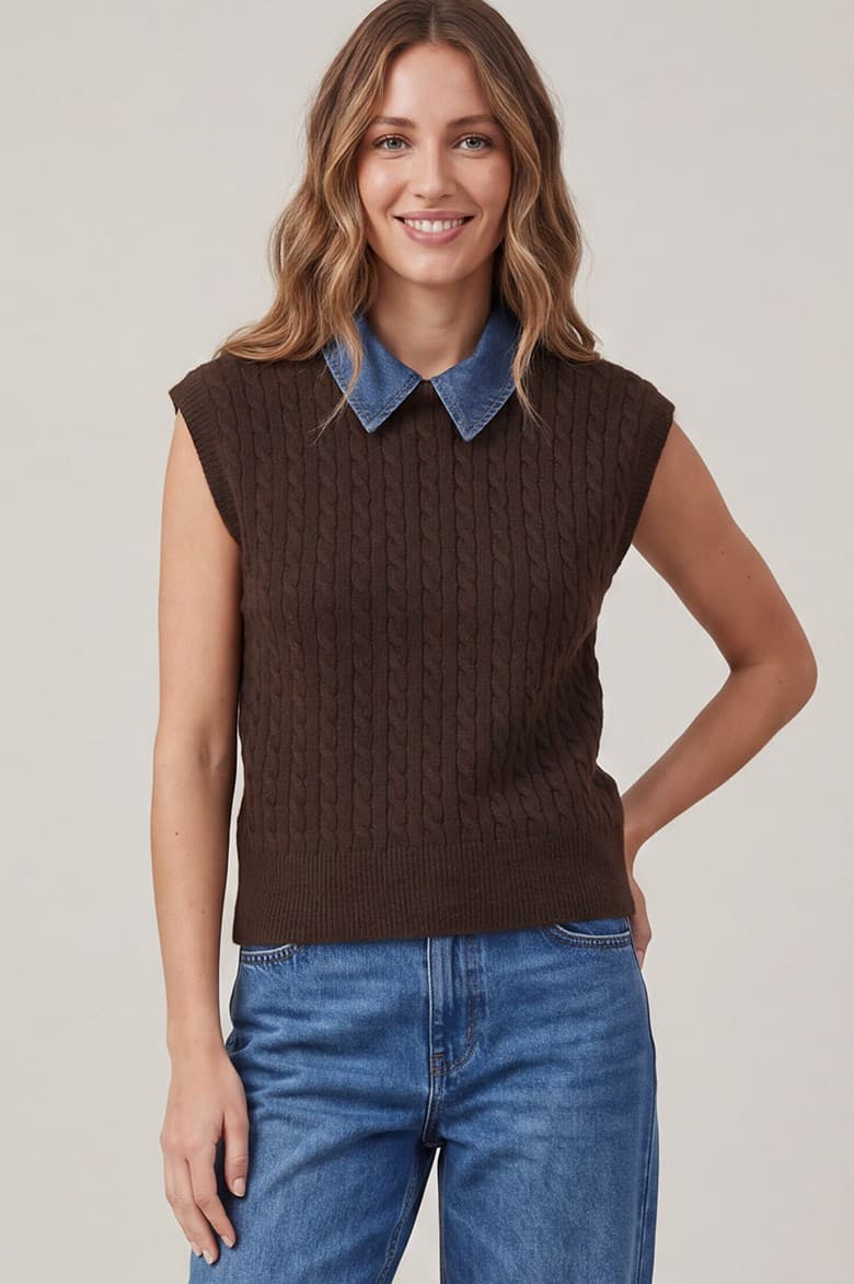brown