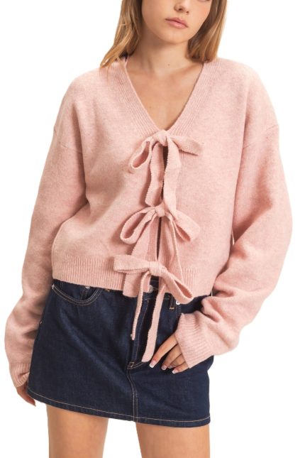 Two-way Bow Tie Sweater
