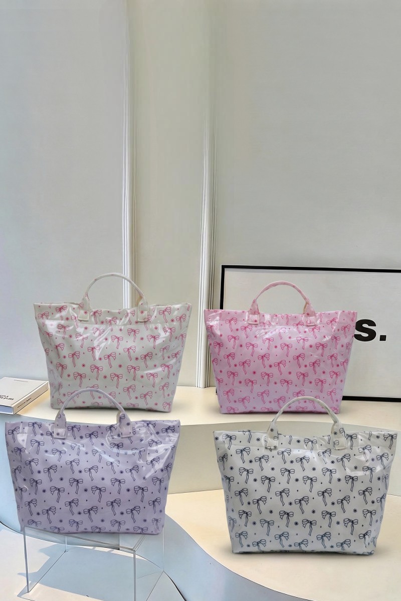 Coquette Bow Pvc The Tote Bag