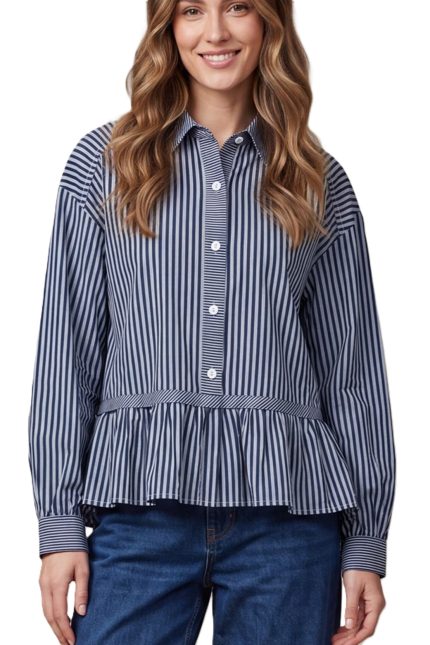 Long Sleeve Striped Top