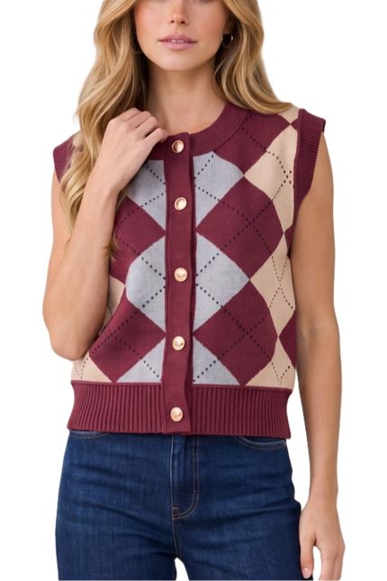Agryle Sweater Vest