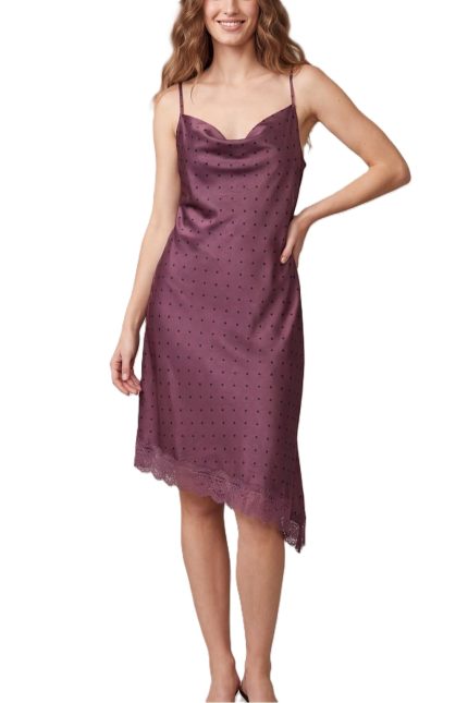 Polka Dot Woven Midi Dress