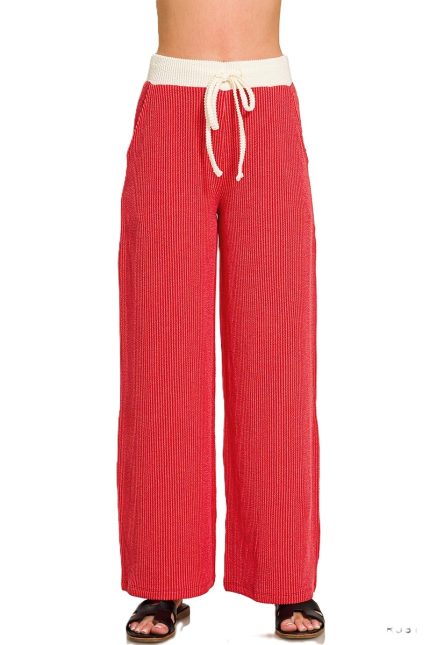 Raised Rib Lounge Pants