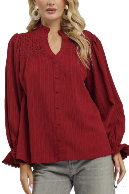Button-down Blouse