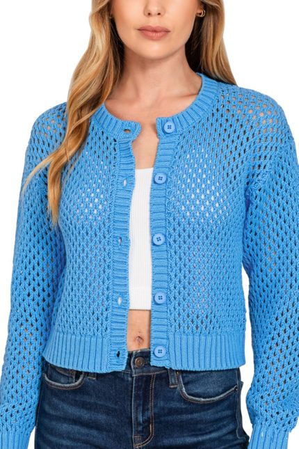Crochet Cardigan Sweater
