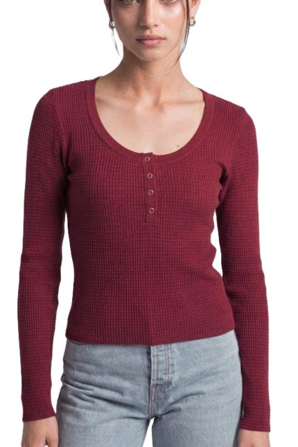 Scoop Neck Knit Top