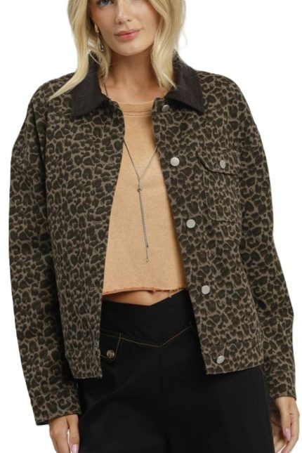 Leopard Print Jacket