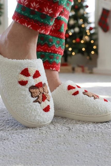 Cute Novelty Soft Plush Cozy Slippers S/m