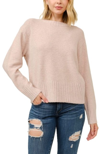 Crewneck Soft Pullover Sweater