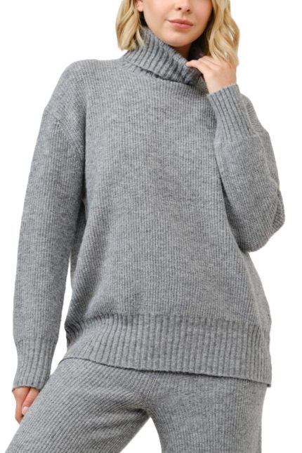 Turtle Neck Pullover Sweater