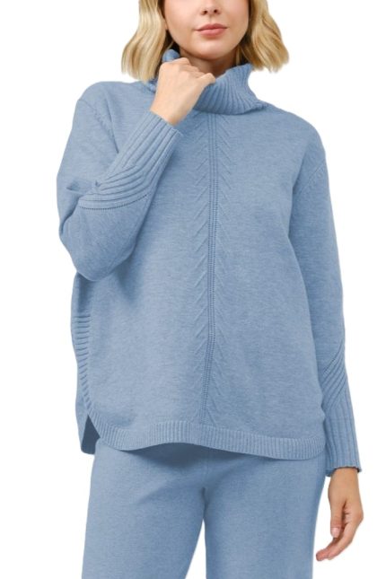 Turtle Neck Loose Pullover Sweater
