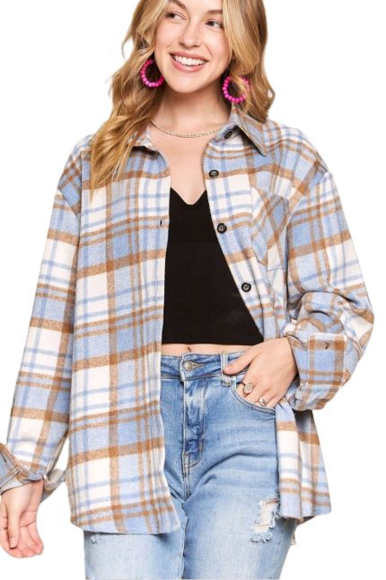 Plaid Flannel Shacket