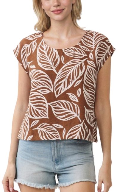 Woven Boxy Top
