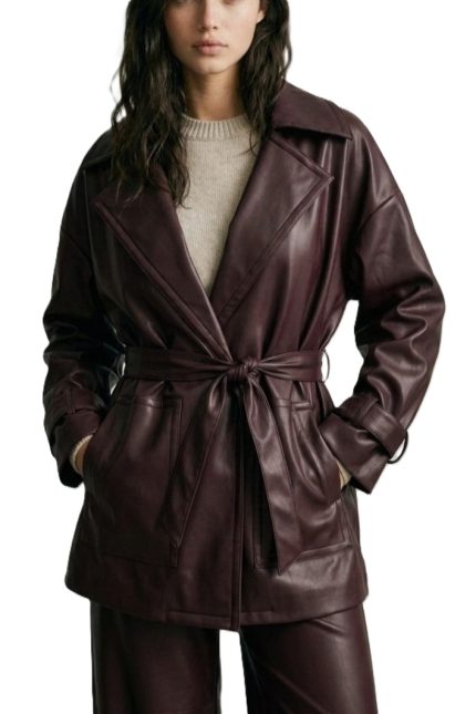 Leather Coat