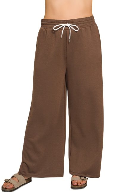 Plus Scuba Drawstring Pants