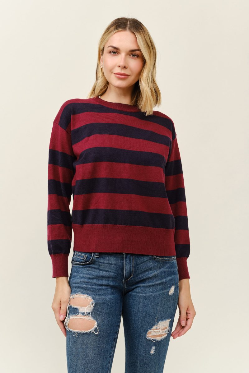 burgundy-navy