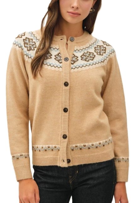Nordic Pattern Cardigan
