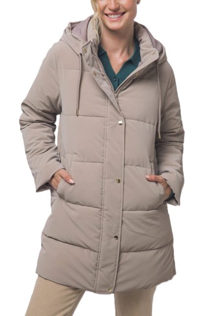 Mid-length Hooded Puffer Coat