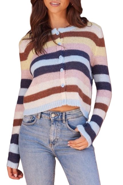 Multi Striped Sweater