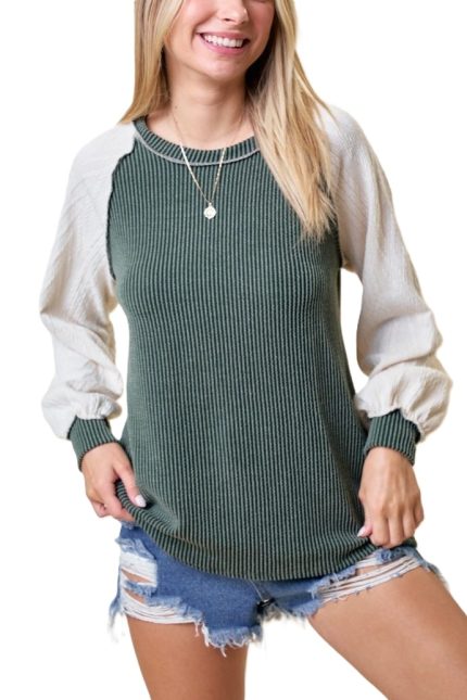 In The Dugout Color Block Top
