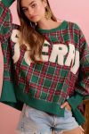 green-plaid