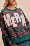 green-plaid