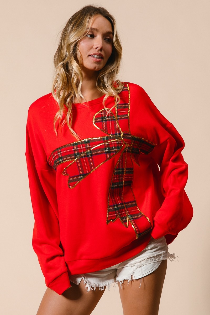 red-red-plaid