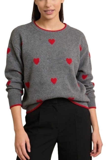 Heart Crewneck Sweater