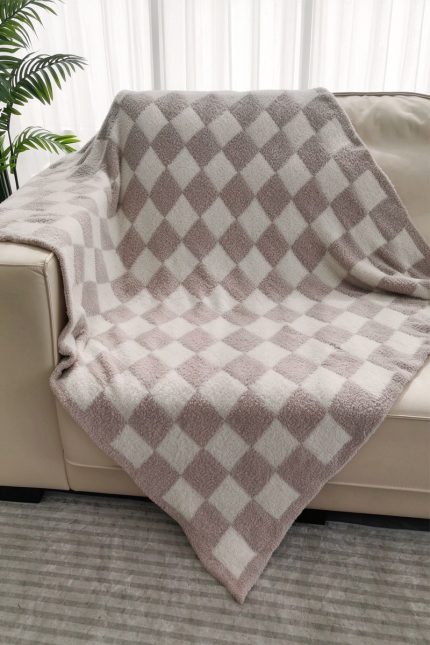 Checkmate Luxury Soft Warm Throw Blanket